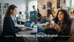 IBM Meaning Slang in English