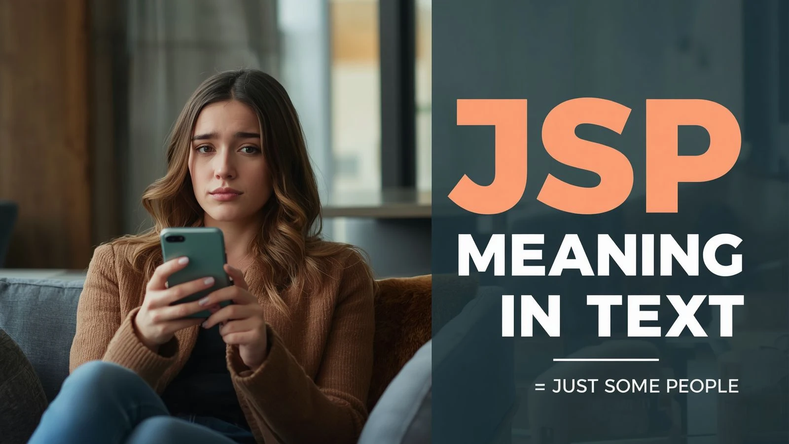 JSP Meaning in Text