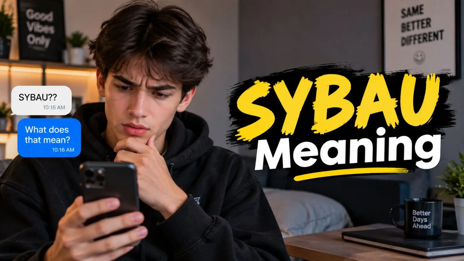 SYBAU Meaning