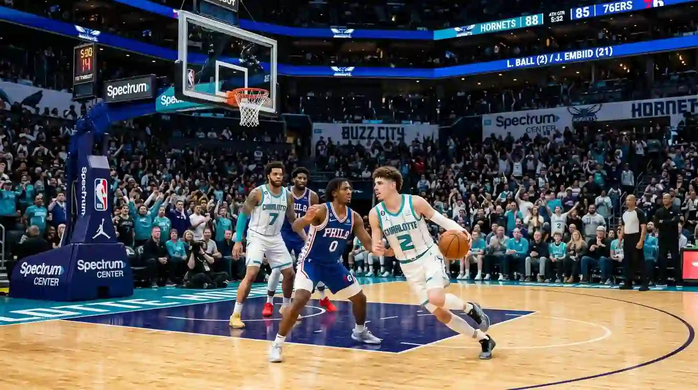 Charlotte hornets vs 76ers