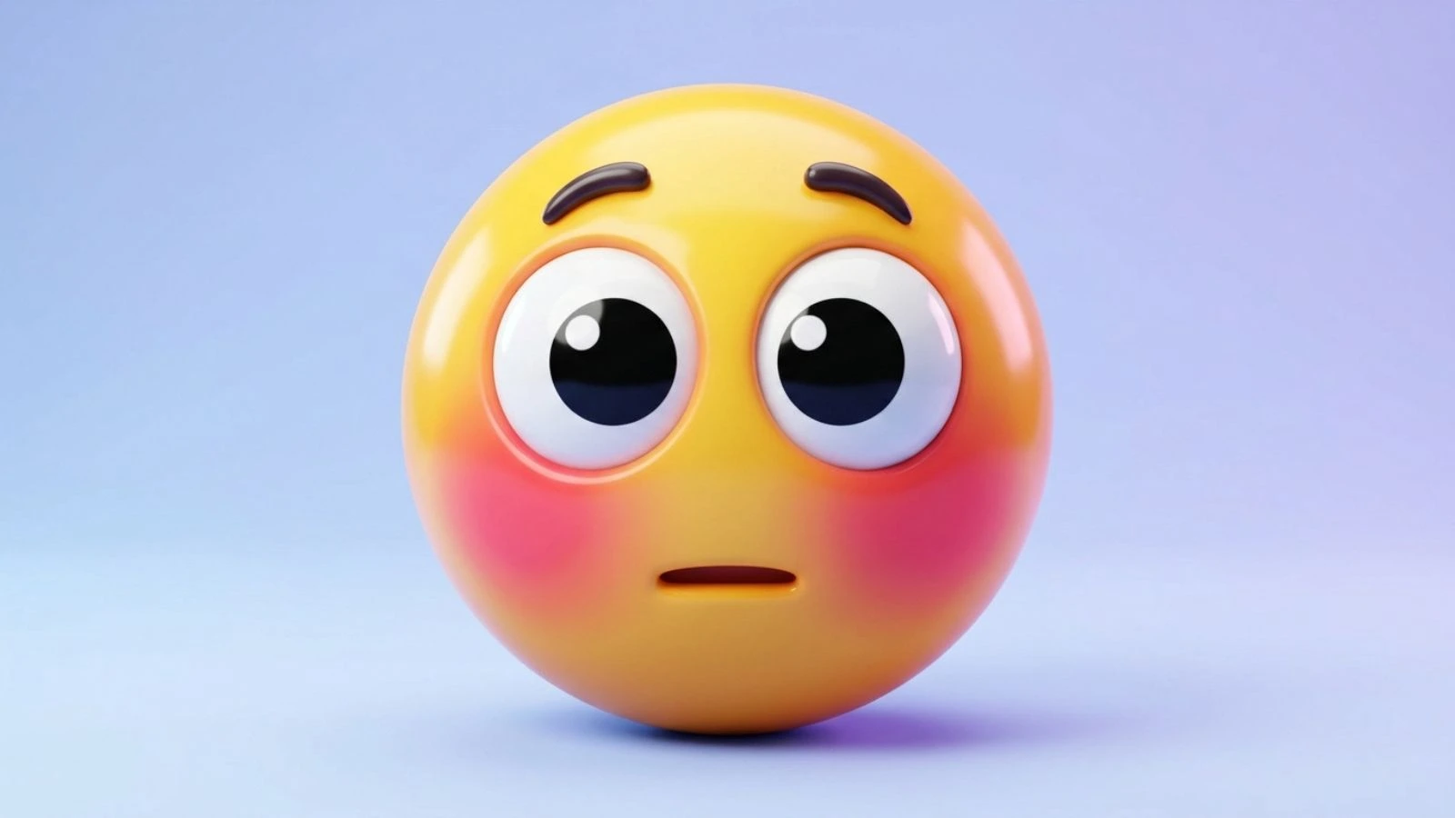 Flushed Emoji