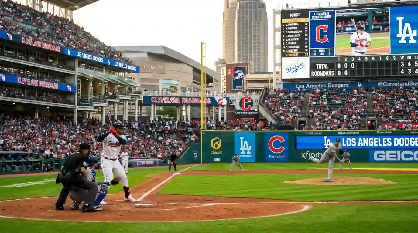 Guardians vs Dodgers